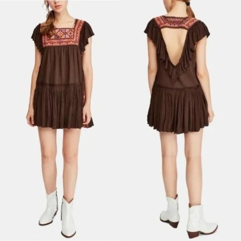 Free People Day Glow Mini Dress. S, M, L